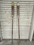 Two vintage antique oars 2.4 meters long Carousel 15