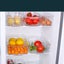 Refrigerator Organizer Bins, 2-Pieces Clear Plastic Bins for Refrigerator, Carousel 3