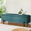 Artiss Velvet Storage Ottoman With Box Green 140 Centimetre Home Furniture Carousel 6