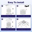 MK01 & MK06 True HEPA Filter Replacement Compatible with Aroeve MK01, MK06, Carousel 12