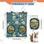 3PCS Rabbit Hay Feeder,Hanging Guinea Pig Hay Bags Washable Bunny Hay Bag f Carousel 6