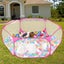 Foldable Breathable Small Animals Tent ,Transparent Pet Exercise Fence Rabb Carousel 2