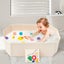 PVC Foldable Baby Bath for Kid Pet Space Saving Toddler Infant Bathtub Stur Carousel 9