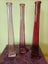 Coloured Glass vase x3 Carousel 1