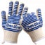 Elosung Blue And White Extreme Heat Resistant Bbq Gloves Cut Oven Mitts With Non Carousel 1