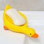 Cute Little Yellow Duck Soap Box Draining Toilet Sink New Carousel 3