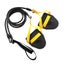 Elosung Black Yellow Flippers [Training Stroke] [60Lbs] Swim Resistance Band Tra Carousel 1
