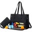 2 In 1 Travel Tote: Laptop & Insulated Lunch Bag. Ideal For Business Work Nursin Carousel 7