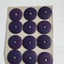 Vintage retro purple round 12 sewing buttons fashion dress making hand made Carousel 3