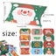 Mini Cupcake Liners, Wax Paper Sheets, Tamale Wrappers, Cute Christmas Cand Carousel 3