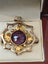 Stunning Victorian 9ct Gold Amethyst and Seed Pearl Pendant 6.21gm Carousel 3