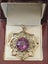Stunning Victorian 9ct Gold Amethyst and Seed Pearl Pendant 6.21gm Carousel 6