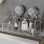 Bathroom Shelf Medium Suction Cup Shelf, No Drill Wall Mounted Organizer, B Carousel 4