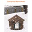 Outdoor Waterproof Cat House Insulated Weatherproof Warm Shelter For Cats Ideal Carousel 3