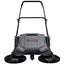 Vevor Walk Behind Hand Push Floor Sweeper 25.6" Width Gallon Waste Container Carousel 1