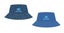 Kia Kitea Reversible Bucket Hat - Kikorangi /Blue Carousel 1