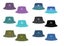 Kia Kitea Reversible Bucket Hat - Paua Carousel 2