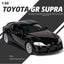 1/32 GR SUPRA Diecast Alloy Car Model High Simulation Metal Toy With Carousel 1