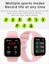 NEW Pink Smart Watch Women 44mm Bluetooth Call Heart Rate IP67 Waterproof Carousel 3