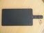Black Melamine Rectangle Paddle Serving Board with Handle Carousel 2