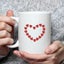 12 Sheet Heart Gem Stickers, 4 Color Flat Back Self Adhesive Heart Rhinesto Carousel 5