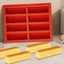 8-Cavity Silicone Energy Bar Mold, Non-Stick Rectangular Baking Tray for Ce Carousel 5