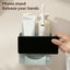 Adhesive Bathroom Shelf - No Drill ABS Cosmetic Organizer, Waterproof Wall Carousel 4