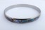 Paua & Silver Tone Bangle Bracelet Carousel 3