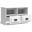 Vida Xl Tv Cabinet White 80X35x50 Cm Engineered Wood Carousel 5
