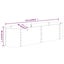 Vidaxl Garden Raised Bed Galvanised Steel 152X40x36 Cm Silver Carousel 2