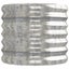 Vidaxl Garden Raised Bed Galvanised Steel 152X40x36 Cm Silver Carousel 4