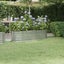Vidaxl Garden Raised Bed Galvanised Steel 152X40x36 Cm Silver Carousel 6