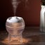 Pink Humidifiers for Bedroom, USB Humidifier With Colored Light Quiet Cool Carousel 8