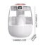 Pink Humidifiers for Bedroom, USB Double Spray Heavy Fogss Silent Digital H Carousel 2