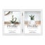 Profile - Eternal Hinged Double White Metal Photo Frame - 4x6in (10x15cm) (2)V Carousel 3