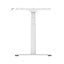 FlexiSpot E8 White Standing Desk Frame Only - Dual Motor - 3 Stage Oval Shaped Carousel 9