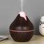 Brown Humidifiers for Bedroom, Silent Large Mist Volume Wood Grain Vase Hum Carousel 3
