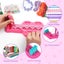 2-in-1 Friendship Bracelet Making Kit, DIY Arts and Crafts Kit Toys for Gir Carousel 4