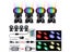 Submersible 36 LED RGB Color Changing Pond Spot Lights Underwater Pool Fountain Carousel 19