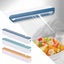 3Pcs Plastic Wrap Dispenser with Slide Cutter Practical Food Wrap Dispenser Carousel 1