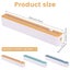 3Pcs Plastic Wrap Dispenser with Slide Cutter Practical Food Wrap Dispenser Carousel 2