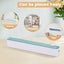 3Pcs Plastic Wrap Dispenser with Slide Cutter Practical Food Wrap Dispenser Carousel 7