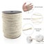 Macrame Cord Natual Cotton Twine Rope String Cord for Handmade Wall Hanging Carousel 2