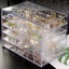 Acrylic Jewelry Storage Box Earring Holder with 5 Drawers, 120 Grids Jewelr Carousel 5