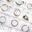 Acrylic Jewelry Storage Box Earring Holder with 5 Drawers, 120 Grids Jewelr Carousel 8
