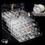 Acrylic Jewelry Storage Box Earring Holder with 5 Drawers, 120 Grids Jewelr Carousel 9