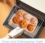 3Pcs Silicone Muffin Pan Set, 6-Cavity Nonstick Baking Tray with 2pcs Pipin Carousel 5