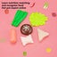 43Pcs Cutting Play Food Toy for Kids Girls Kitchen, Pretend Fruit & Vegetable Carousel 9