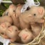 4.7in Full Silicone Piglet BPA-Free Soft Silicone Pig Doll Cute Lifelike Re Carousel 4