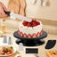 35Pcs Cake Decorating Kit for Cake Cupcake Decorations Sturdy Rotatable Cak Carousel 1